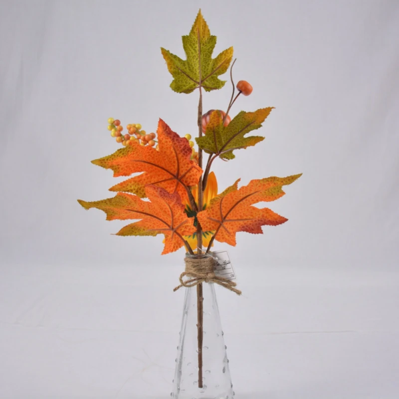 Искусственное осеннее свадебное комнатное уличное растение Декор Подсолнух