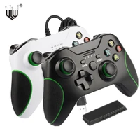 wireless wired game controller for xbox one one s one x pc ps3 2 4g dual vibration gamepad joystick for pc computer game handle