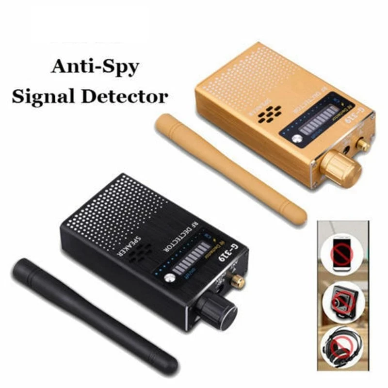 1MHz-8000MHz RF Signal Detection Anti-Spy Wireless Camera Lens GSM Tracker Finde Signal Scanner Detector