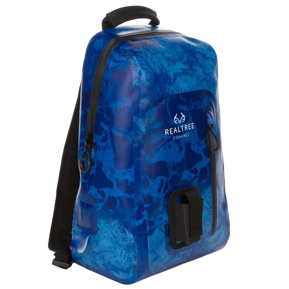 

Realtree 15 Ltr Wav3 Sling Dry Bag, Unisex, Blue, Lightweight