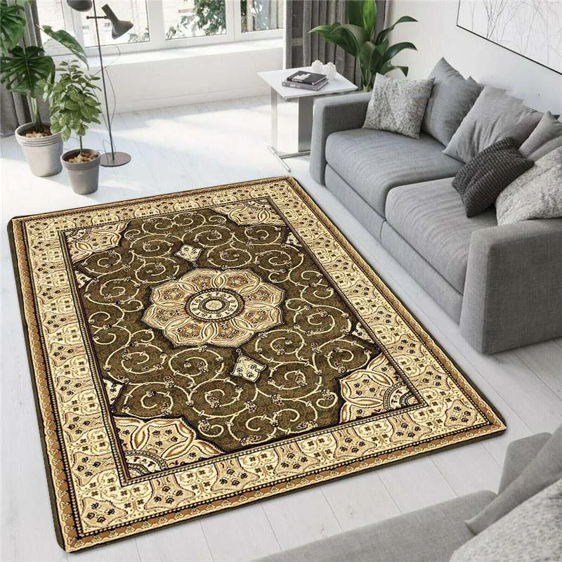 

Persian style living room carpet, living room and bedroom decoration carpet, kitchen bathroom anti-skid floor mat, door mat