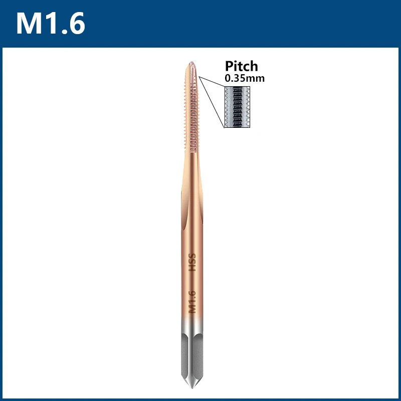 

Набор метчиков XCAN из быстрорежущей стали M1-M2.0