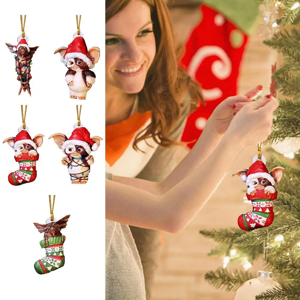 Gifts Party Decorations Party Supplies New Year Xmaxs Ornaments Hanging Ornament Puppy Shaped Christmas Tree Pendant