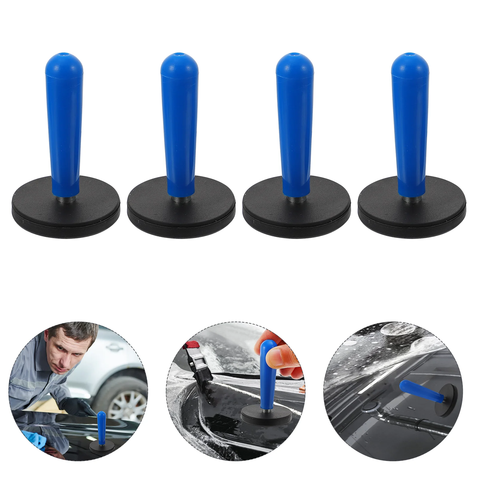 

8 Pcs Magnetic Mount Film Tool Wrap Gripper Vinyl Magnetic Grippers Wrapping Holder NdFeB Car Install