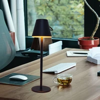 office desk accessories rechargable light restaurant cordless desk lamp led night light room decor table lamps for bedroom ktv