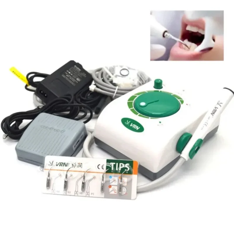 Портативный VRN K08B профессиональный стоматологический ультразвуковой скалер с