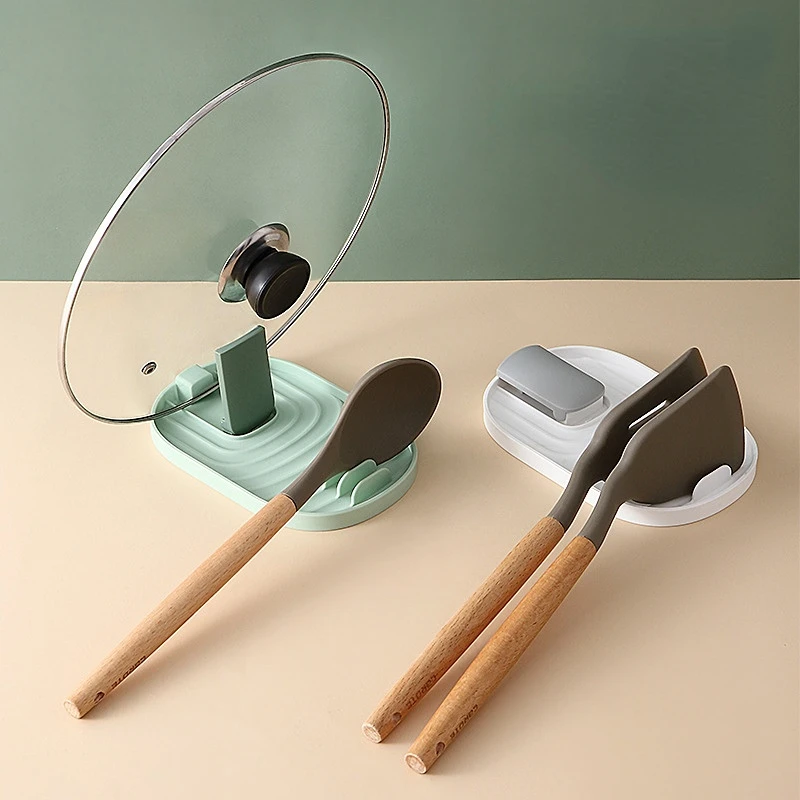 

Plastic Spoon Holder Kitchen Cooking Tools Kitchen Spoon Utensil Heat Resistant Storage Shelves Kitchen Accessories