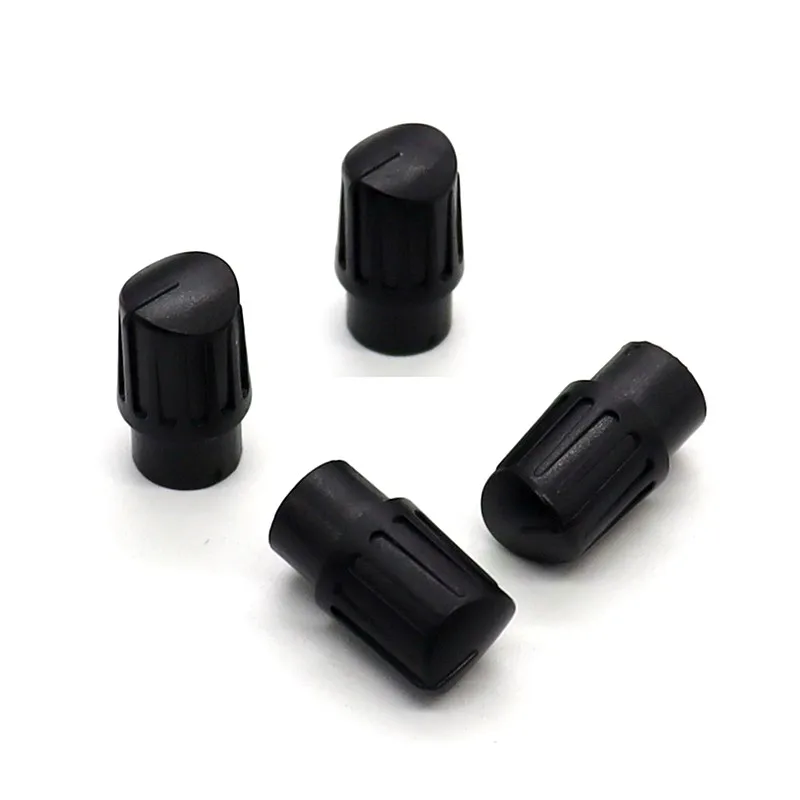 Ручка поворотного датчика пластиковая черного цвета 7 5 х 16 мм для потенциометр