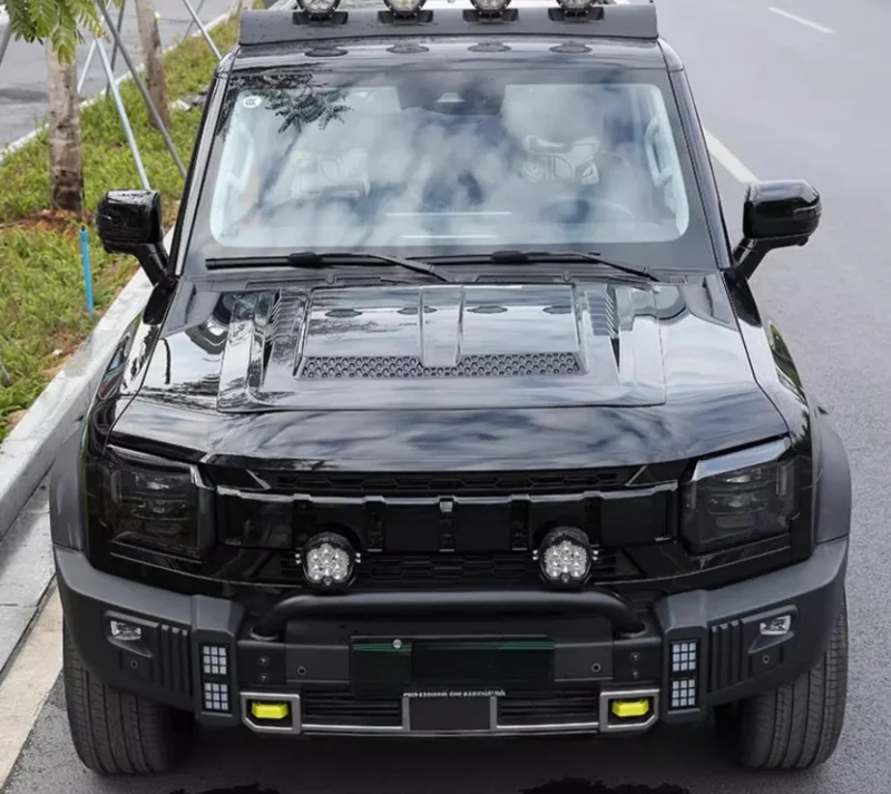 Наклейки декоративные для JETOUR Traveler T2 модифицированные капота двигателя имитация