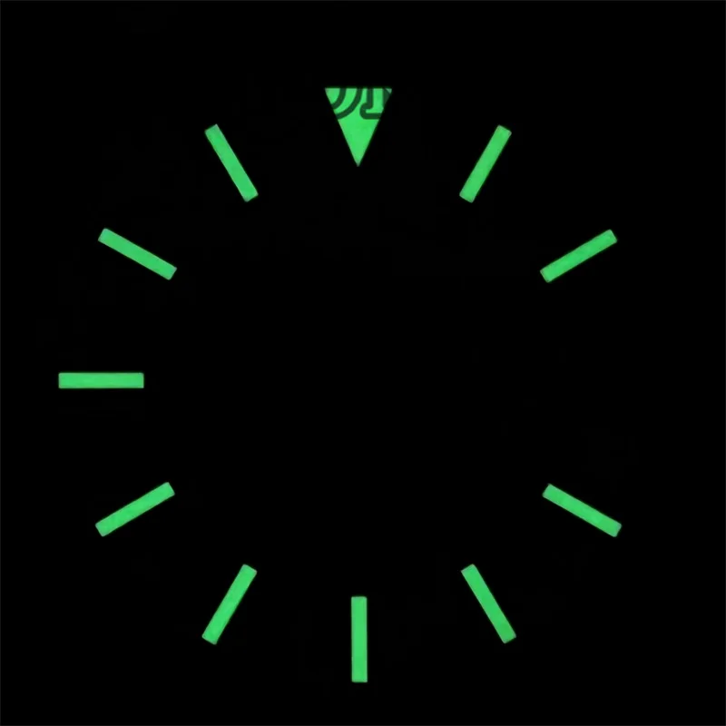 LARIMOKER NH35 Wacht Dial диаметром 29 мм зеленый светящийся черный белый синий серый