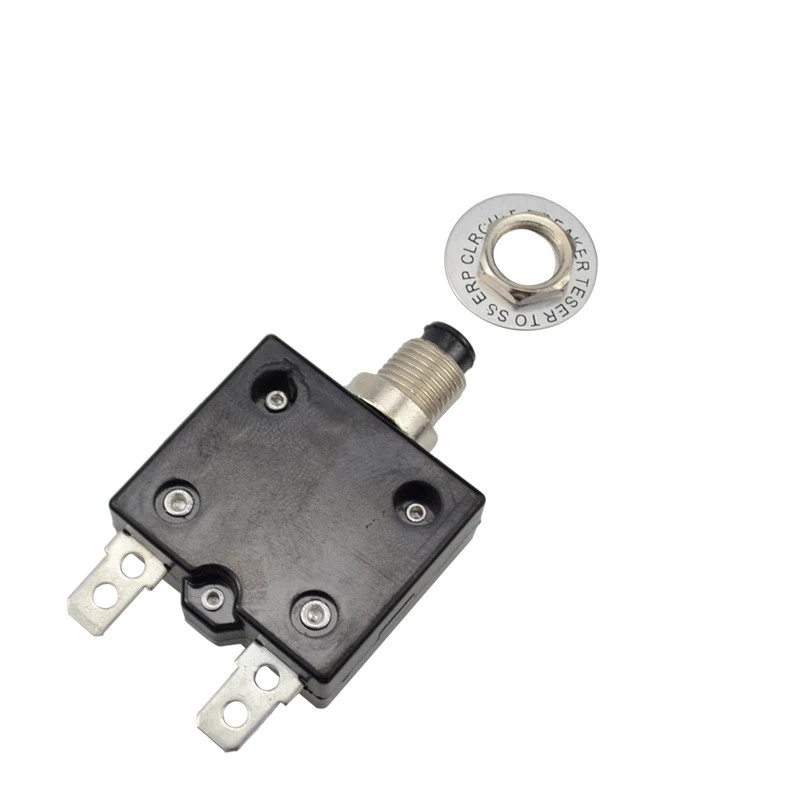 

Reset thermal switch 10A 15A 20A 25A 30A 40A 50A overload protection circuit breaker overload protector push button