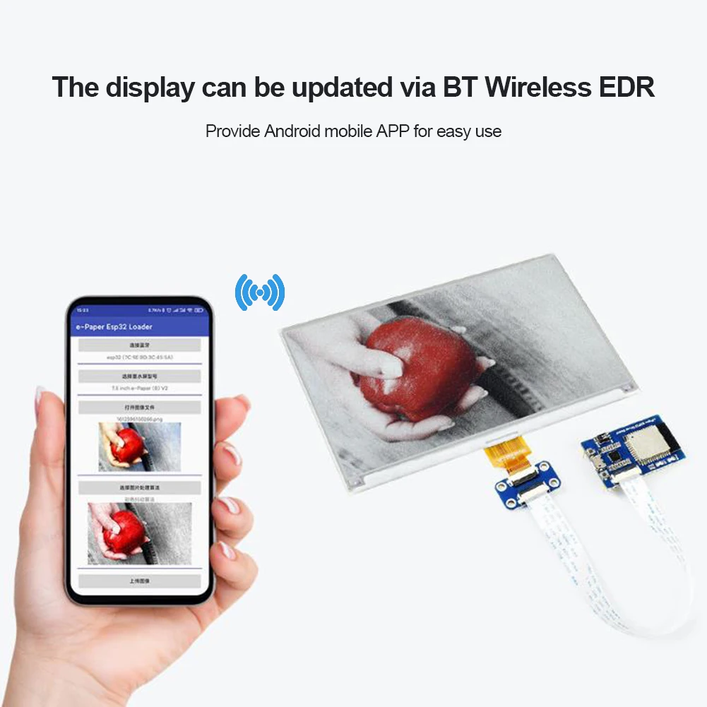 Плата драйвера ESP32 модуль дисплея E-ink Bluetooth-совместимый беспроводной электронной