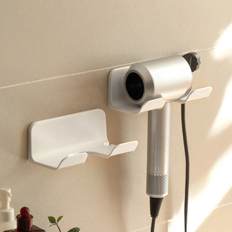 

Bathroom Accessories Stainless Steel Hair Dryer Rack Wall Mounted Hair Straightener Dryer Holders Bathroom Storage Shelf Racks