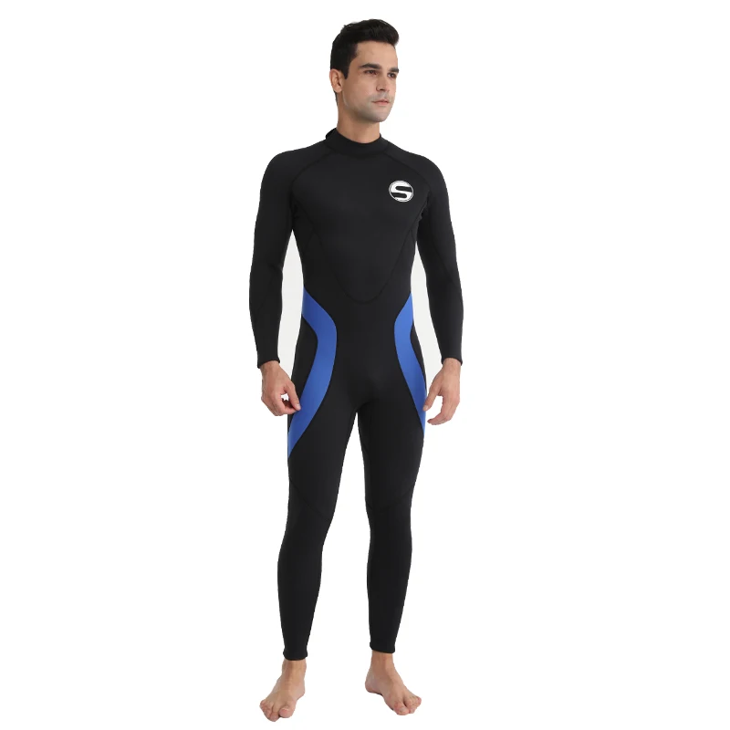 

Неопреновый гидрокостюм премиум-класса 3 мм, мужские цельные костюмы, сохраняющий тепло, костюм для подводного плавания и рыбалки, Женский гидрокостюм для кайтсерфинга