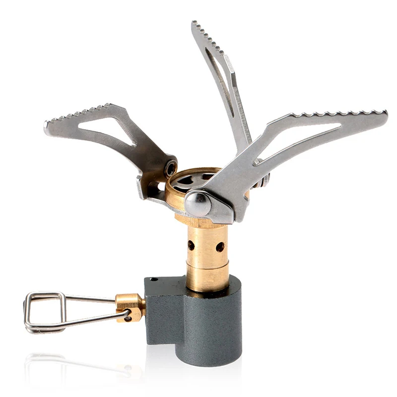 Компактная Легкая газовая горелка для кемпинга походов портативная титановая