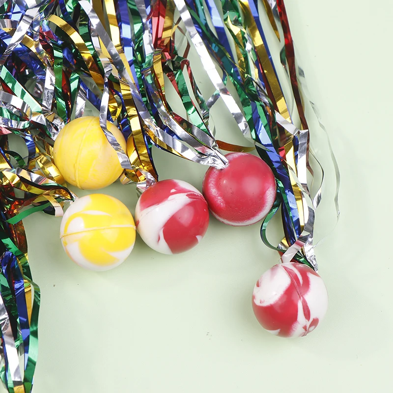 20 шт. 25 мм надувные шарики с красочными стримешками уличные игрушки для детей