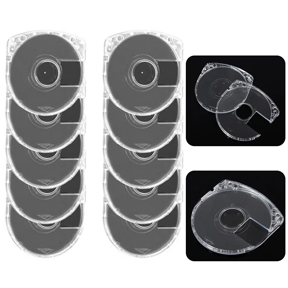 

Replacement UMD Game Clear Disc Shell Case Cover Holder For Sony PSP 3000 2000 1000 High Quality Accessories