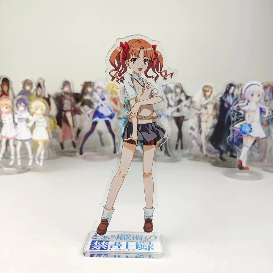 

Аниме Toaru Kagaku без железного пистолета определенный волшебный индекс Misaka Mikoto ускоритель искусственная кожа Косплей стол Декор 15 см