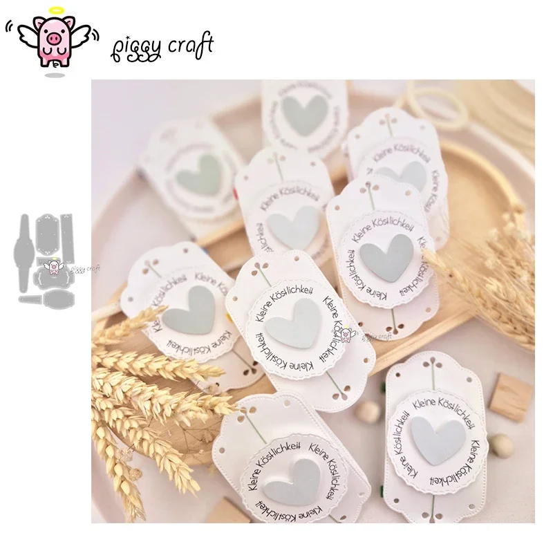 Piggy Craft металлические штампы для резки форма вешалка этикеток украшение скрапбук