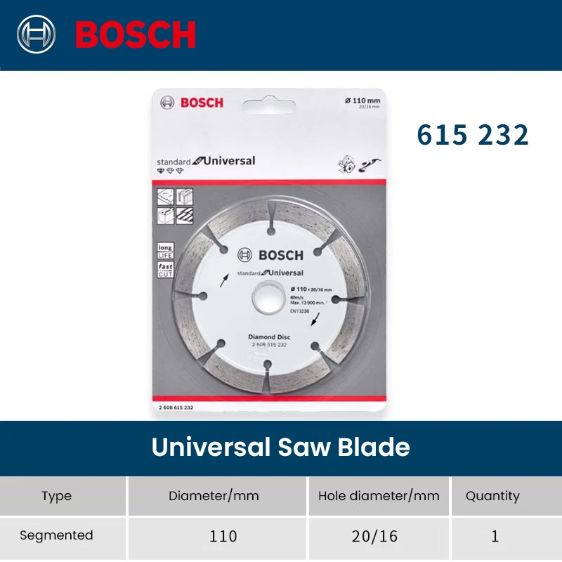 Диск шлифовальный Bosch универсальный сегментный алмазный диск для мраморной пилы