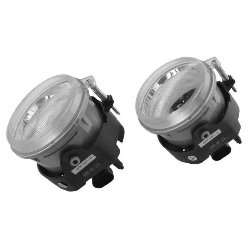 Фото Пара высокого качества для Dodge Grand Caravan 2006-2009 годов, бампер, противотуманные фары, передний бампер, прозрачные линзы 04805857 АА 4805857 АА ДА 805857 АА №3