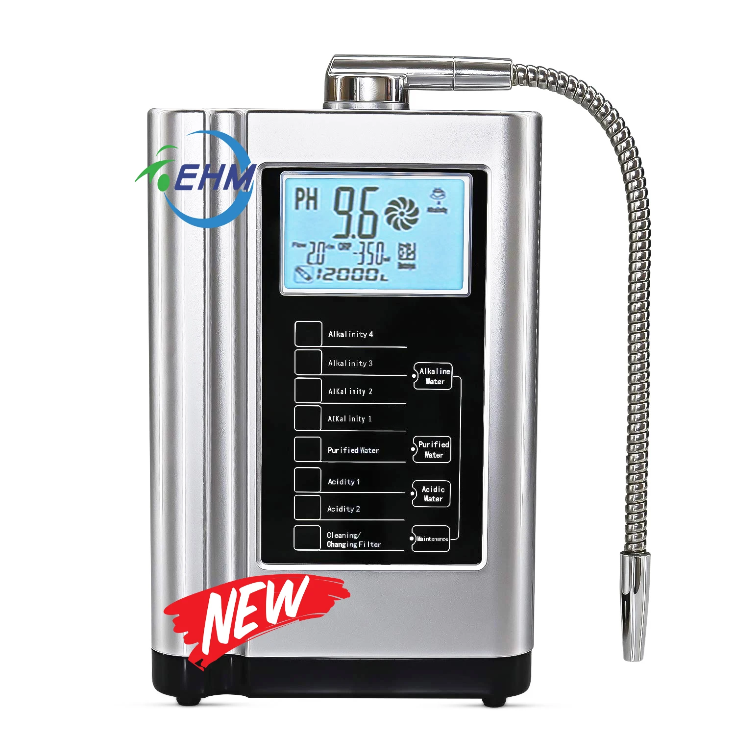 

7 plates EHM-729 kangen water machine Alkaline Water Filter For High pH Value