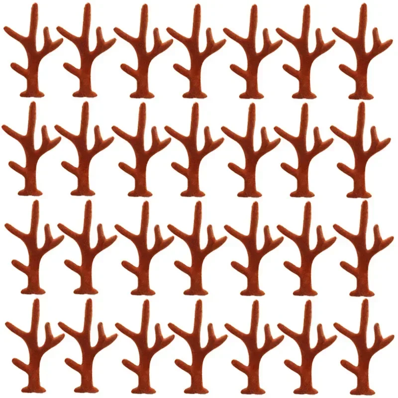 

DIY Рождественские оленьи рога из искусственного бархата