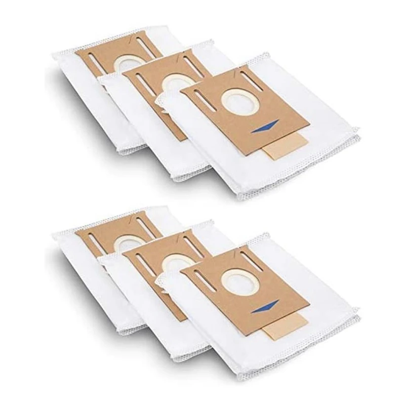 

6Pcs Disposable Dust Bag For ECOVACS Deebot 2.5L Station, Works With T8 AIVI And T8 Robot Vacuum And Mop Cleaner