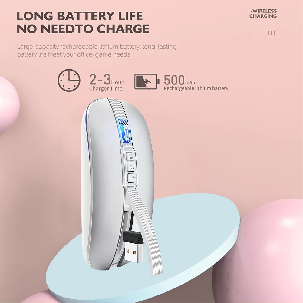 Мышь Компьютерная M113 USB 2 4 ГГц два режима 2400DPI | Компьютеры и офис