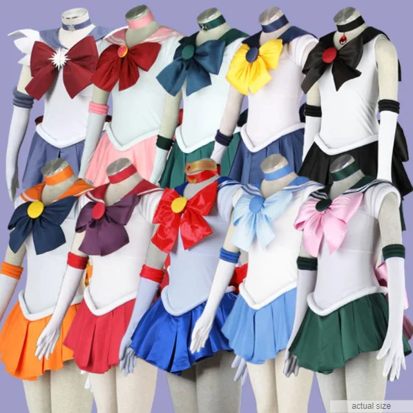 

Костюмы для косплея на Хэллоуин Tenoh Haruka Tsukino Usagi Kino Makoto Mizuno Ami