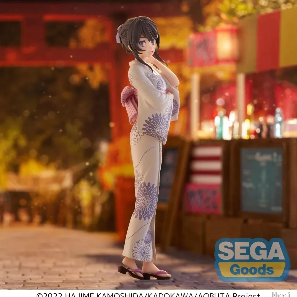 Фото В наличии: Оригинальная фигурка SEGA Seishun Buta Yarou wa Bunny Girl Senpai no Yume wo Minai Sakurajima Mai, 22 см №2