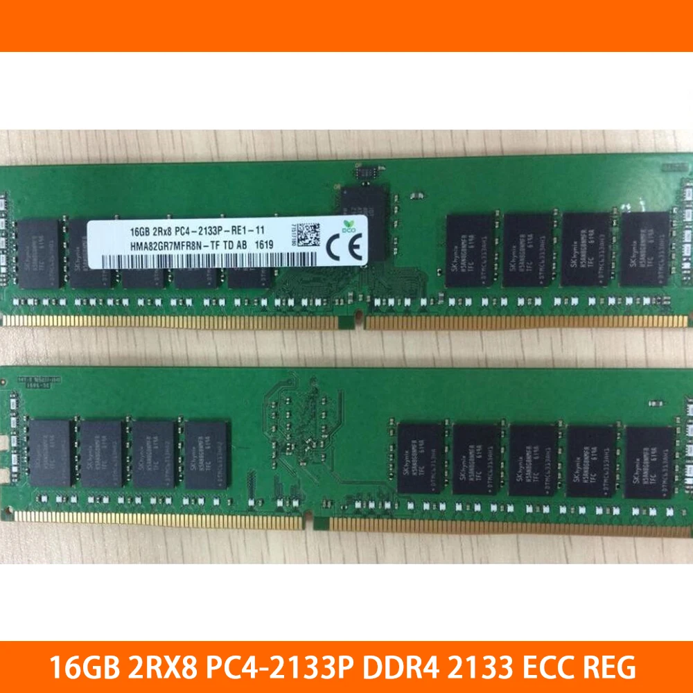 RAM 16G 16GB 2RX8 PC4-2133P DDR4 2133 ECC REG Server Memory High Quality Fast Ship