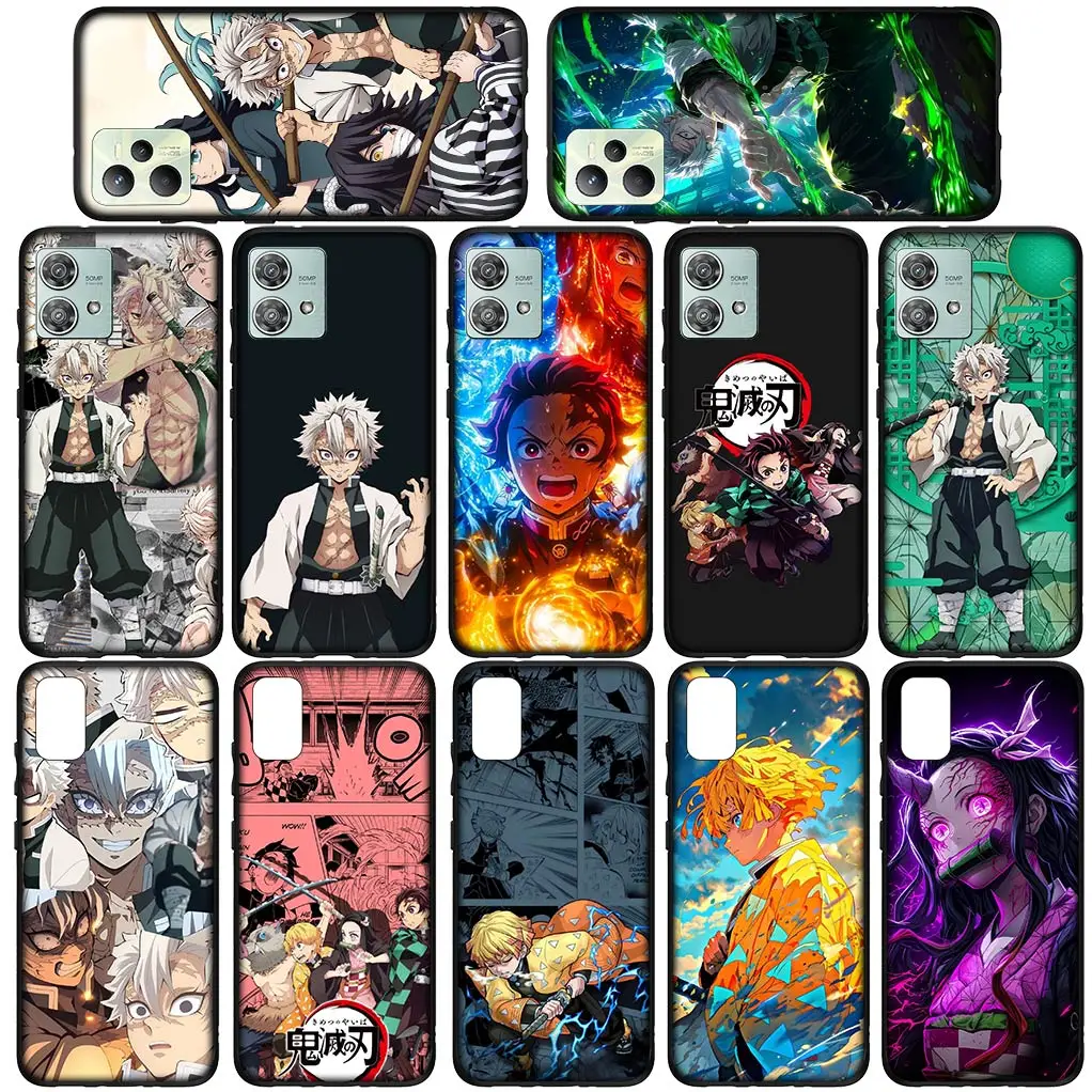 Чехол Sanemi Shinazugawa Nezuko Tanjiro Demon Slayer для Xiaomi Redmi Note 9 8 11 Pro 4G 5G 9S 11S 9A 9C NFC 9T 8A чехол