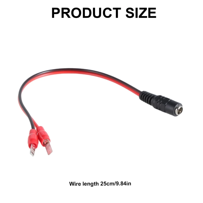 Кабель для зарядки аккумулятора электроинструмента DXAB с гнездовым выходом 5 5x2 1