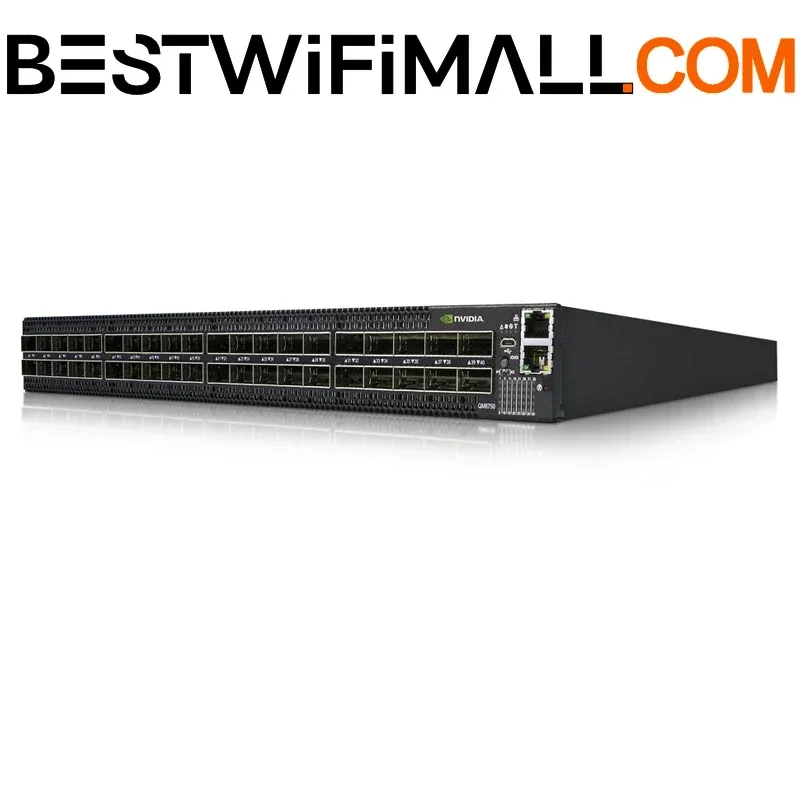 Фото Коммутатор NVIDIA Mellanox MQM8700-HS2F Quantum HDR InfiniBand 1U с 40 портами HDR 200 Гбит/с и общим пропускным способом 16 Тбит/с №1