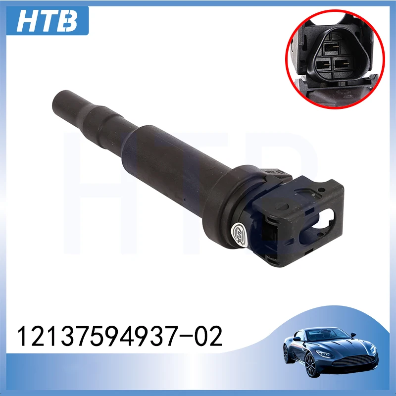 

TOKS New 1pc Ignition Coil 0221504470 12137594937 12137562744 12137571643 for BMW 325I 325Ci 328I 330Ci 335I 525I X3 X5 M5 M6 Z4
