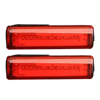 bike rear tail light usb rechargeable bicycle taillight water resistant for bike fits on any road mountain bike