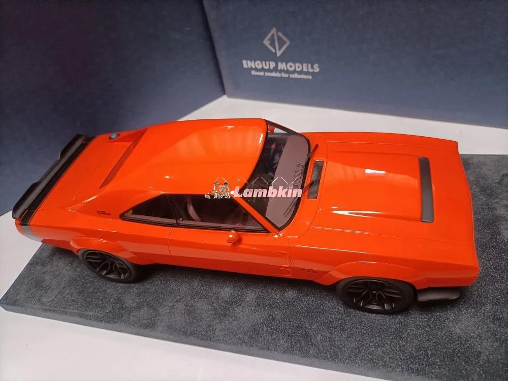 Модель автомобиля Engup 1/18 Dodge 426 Hellephant Orange Concept Классический коллекционный подарок