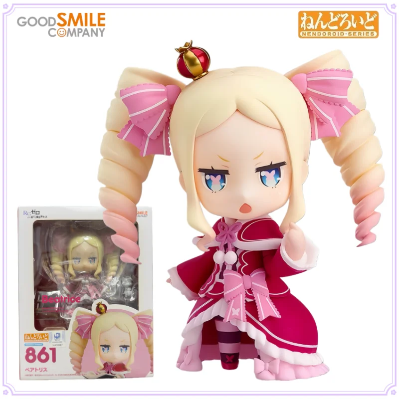 Фото Оригинальная серия фигурок Nendoroid GSC: Эмилия/Крусч Карстен/Феруто/Беатриче — милая подвижная коллекционная аниме-фигурка, подарок для фанатов и взрослых. №3