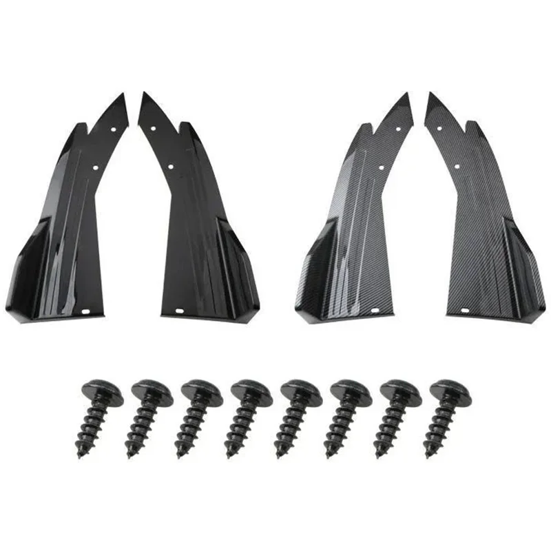 Задний бампер диффузор сплиттер защита Canard передний спойлер комплект кузова для