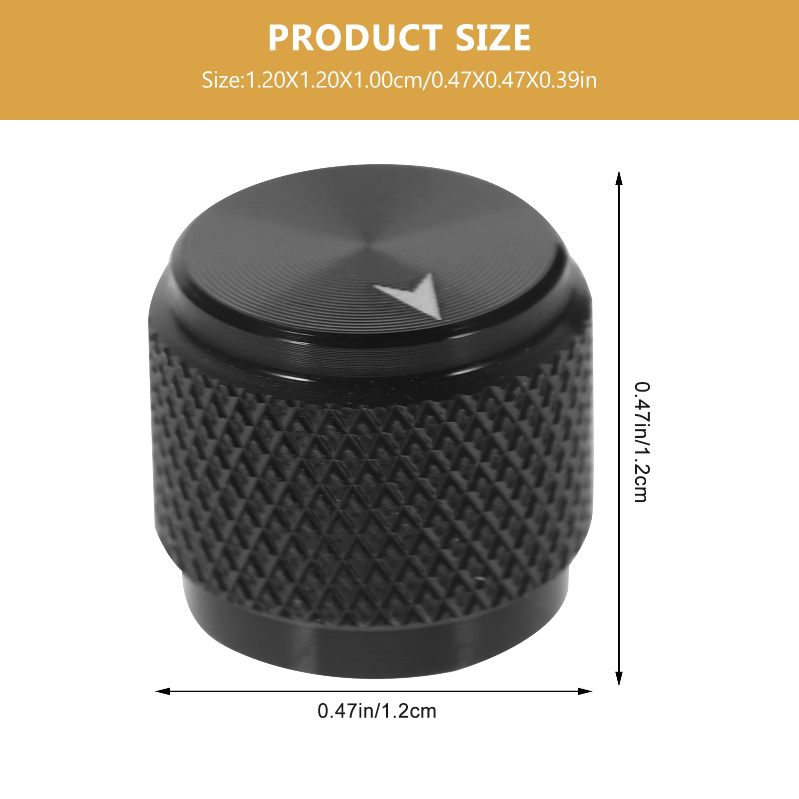 4 шт. ручка громкости полезные басовые ручки металлическое управление гитарой