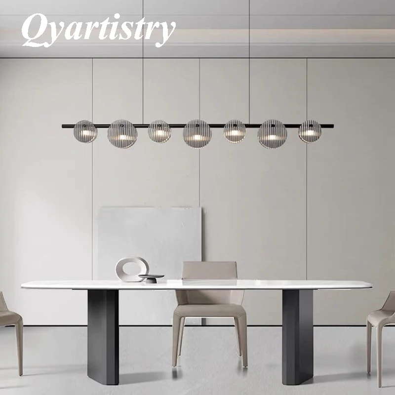 

Modern Led Living Room Chandeliers Dining Table Ceiling Chandelier Kitchen Glass Hanging Light Fixture Indoor Lighting Lamp