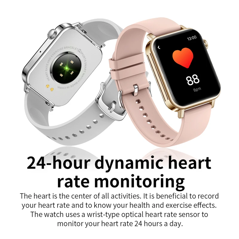 L17 Smart Watch Bluetooth Call Heart Rate Blood Oxygen 1.69 Color Male Wrist Watch Screen Full Touch Smartwatch for Women Men