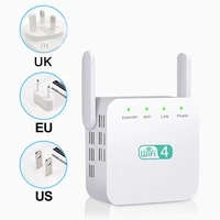 wifi range extender 300mbps wireless signal repeater booster dual band 4 antennas extend wifi signal smart home devices