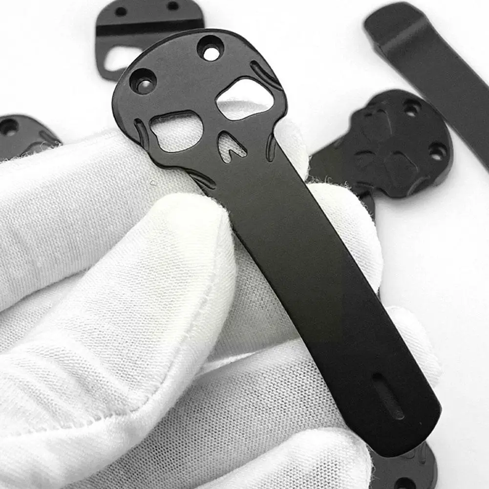 

Hunting Knife Accessoriesfor Tc4 Alloy Folding Pocket Clip Scabbard Waist Knife Tool Clip Accessories Back Tactica O1o7