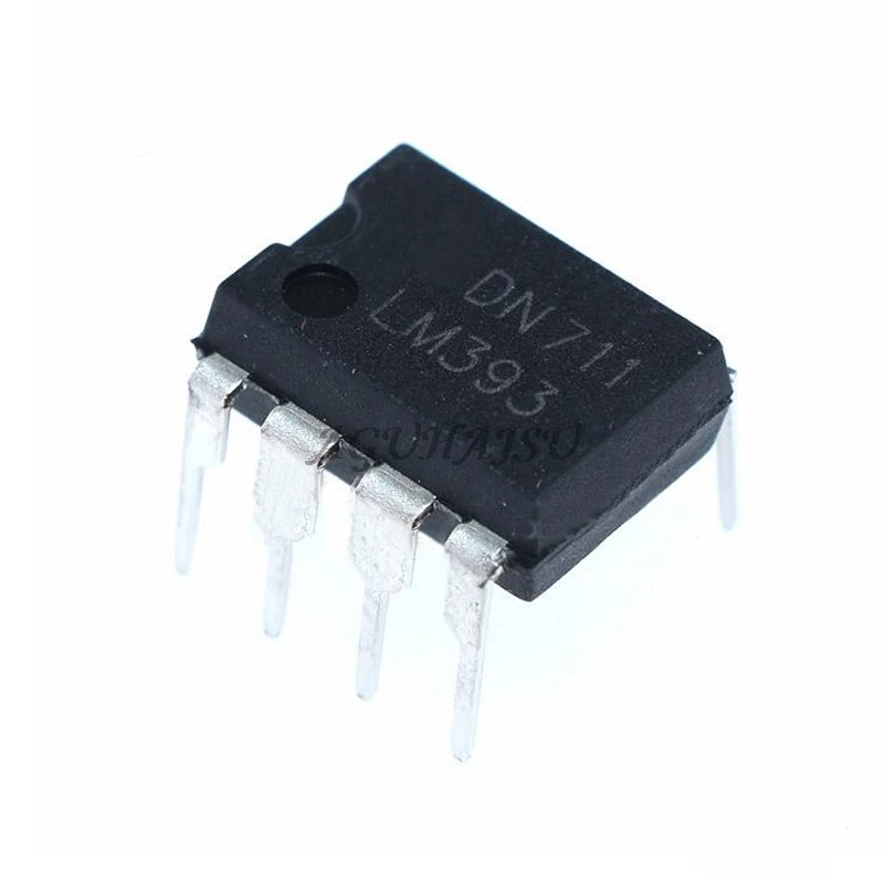 

10PCS LM393P DIP8 LM393 DIP LM393N 393 DIP-8 New And Original IC