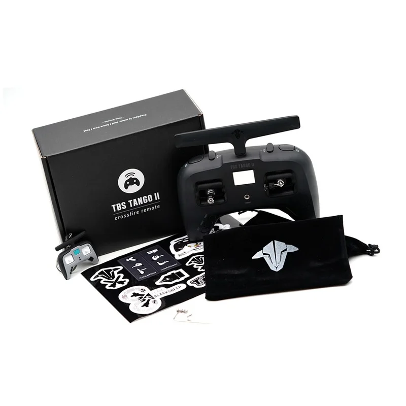

TBS TANGO 2 PRO – Built-in TBS Crossfire Full Size HAll Sensor Gimbals FPV RC Radio Drone Controller V3 Version