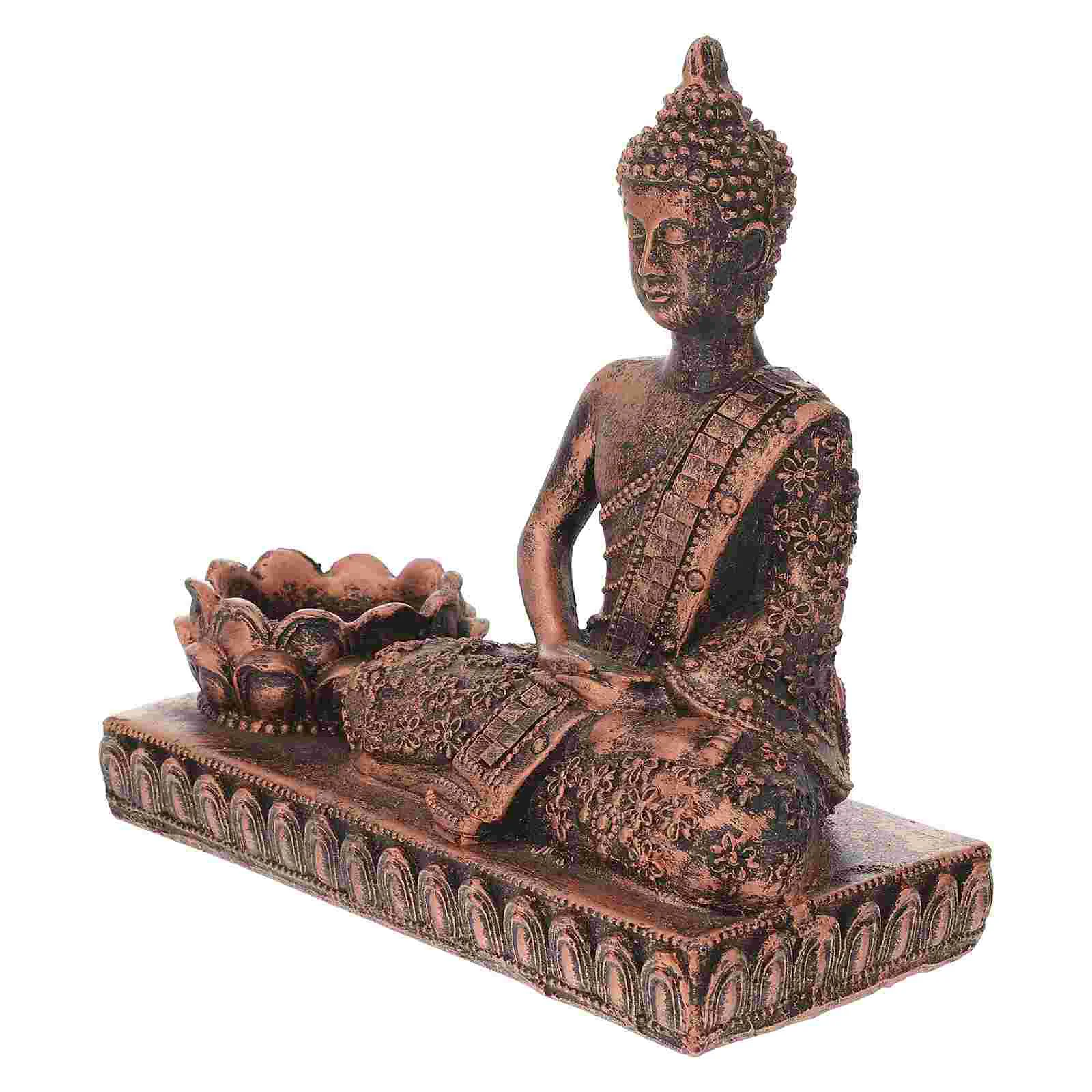 

Decor Resin Candle Holder Multipurpose Desktop Statue Home Decor