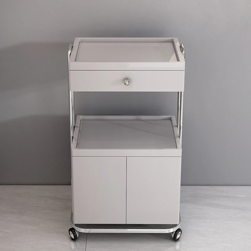 Тележка для салона красоты на колесиках роскошный дизайн тележка инструментов