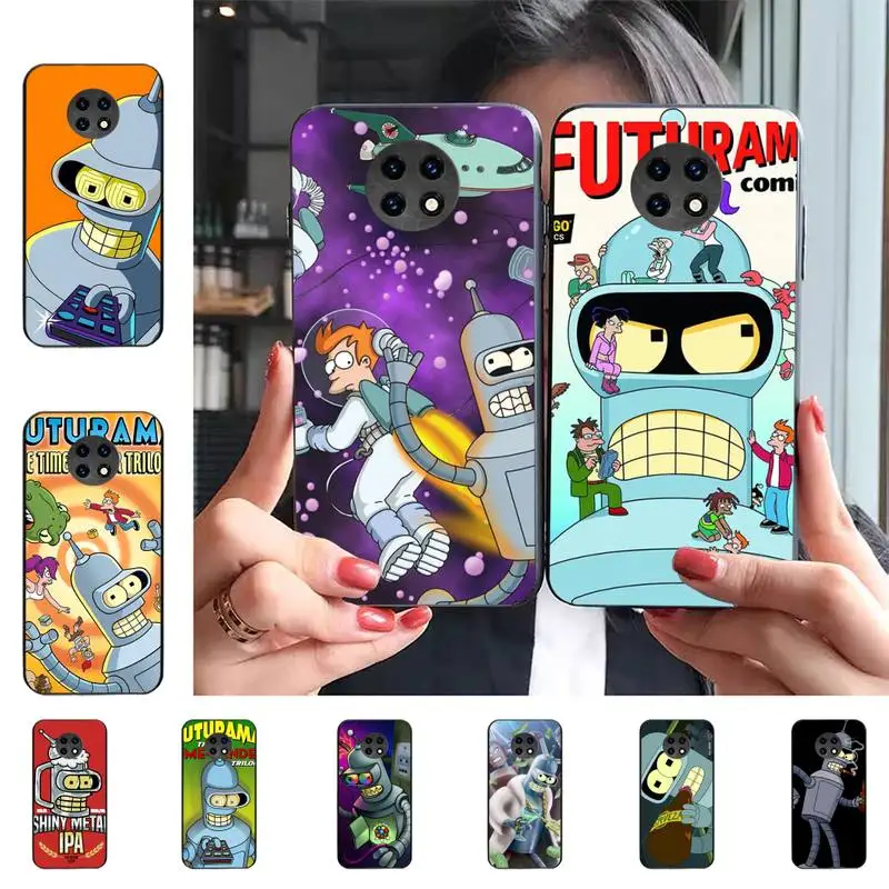 

F-Futurama-Bender Art Phone Case For Redmi 9 5 S2 K30pro Fundas for Redmi 8 7 7A note 5 5A Capa